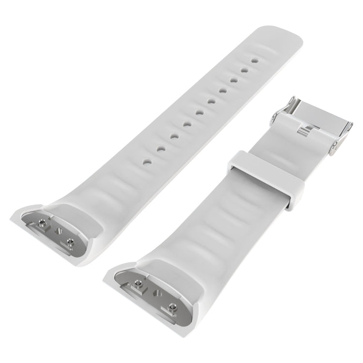 Solid Color Leather Watch Band for Galaxy Gear Fit2 R360