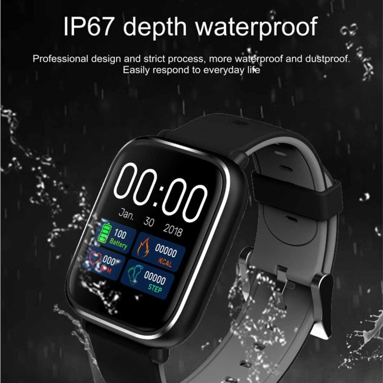 Q58S 1.3 inch TFT Touch Screen IP67 Waterproof Smartwatch, Support Call Reminder/ Heart Rate Monitoring /Blood Pressure Monitoring/ Sleep Monitoring