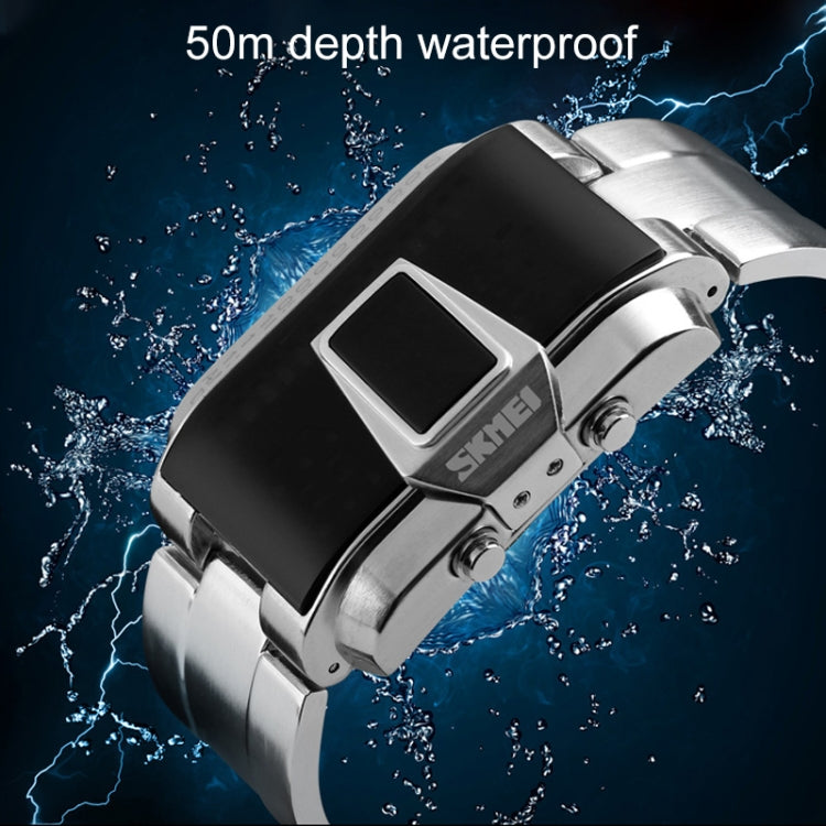 SKMEI 1179 Multifunctional Men Outdoor Sports Noctilucent Waterproof LED Digital Watch