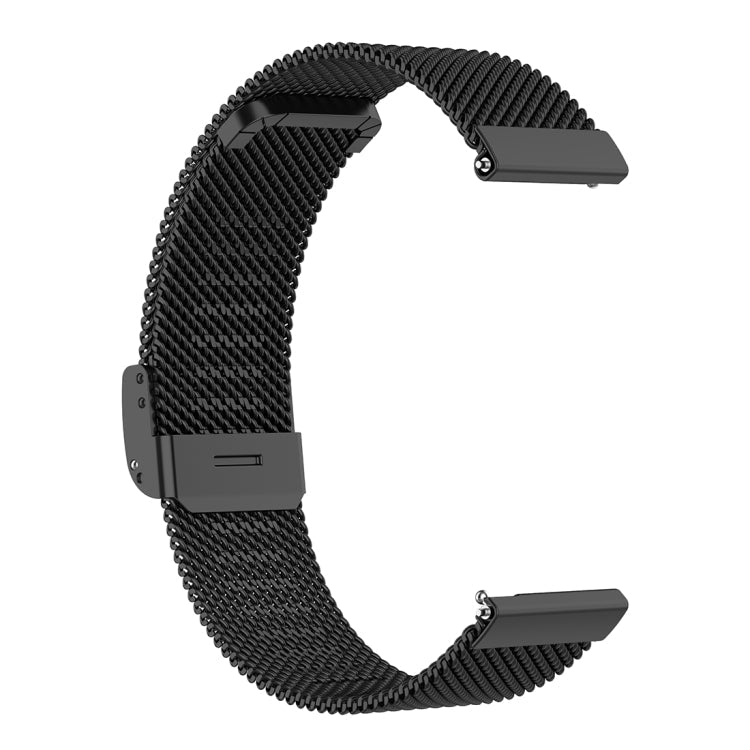22mm Metal Mesh Wrist Strap Watch Band for Fossil Hybrid Smartwatch HR, Male Gen 4 Explorist HR, Male Sport