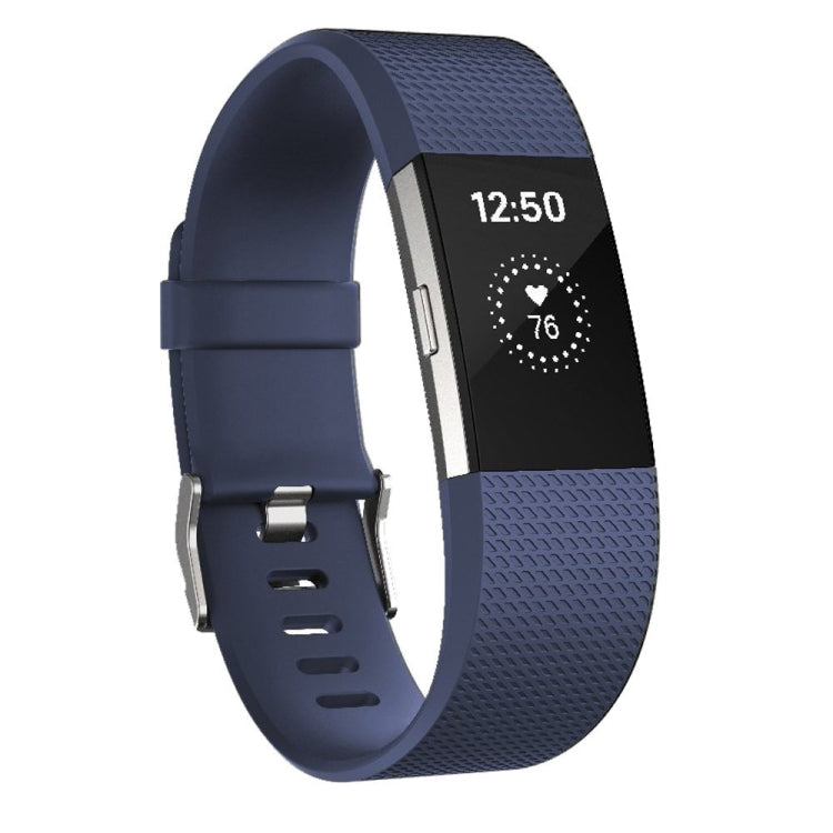 Square Pattern Adjustable Sport Watch Band for FITBIT Charge 2, Size: S, 10.5x8.5cm, Coral Red, S, Navy Blue, S, Dark Purple, S, Purple, S, Cyan, S, Pink, S, Red, S, Green, S, Grey, S, Blue, S, White, S, Aurora Blue, S, Black, S, Light Pink, S, Mint Green