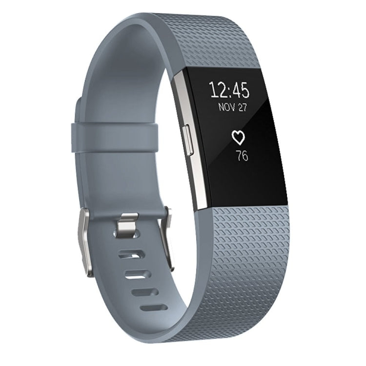 Square Pattern Adjustable Sport Watch Band for FITBIT Charge 2, Size: S, 10.5x8.5cm, Coral Red, S, Navy Blue, S, Dark Purple, S, Purple, S, Cyan, S, Pink, S, Red, S, Green, S, Grey, S, Blue, S, White, S, Aurora Blue, S, Black, S, Light Pink, S, Mint Green