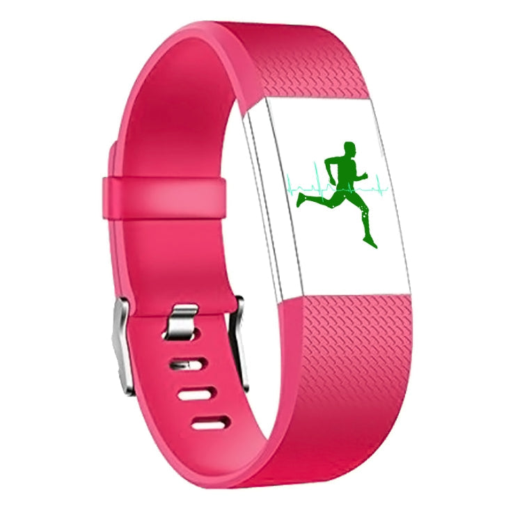 Square Pattern Adjustable Sport Watch Band for FITBIT Charge 2, Size: S, 10.5x8.5cm, Coral Red, S, Navy Blue, S, Dark Purple, S, Purple, S, Cyan, S, Pink, S, Red, S, Green, S, Grey, S, Blue, S, White, S, Aurora Blue, S, Black, S, Light Pink, S, Mint Green