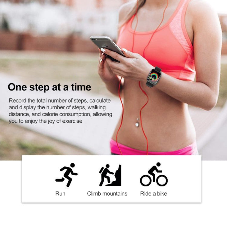 Y68 1.44-Inch Smart Watch – Heart Rate, Blood Pressure & Blood Oxygen Monitoring