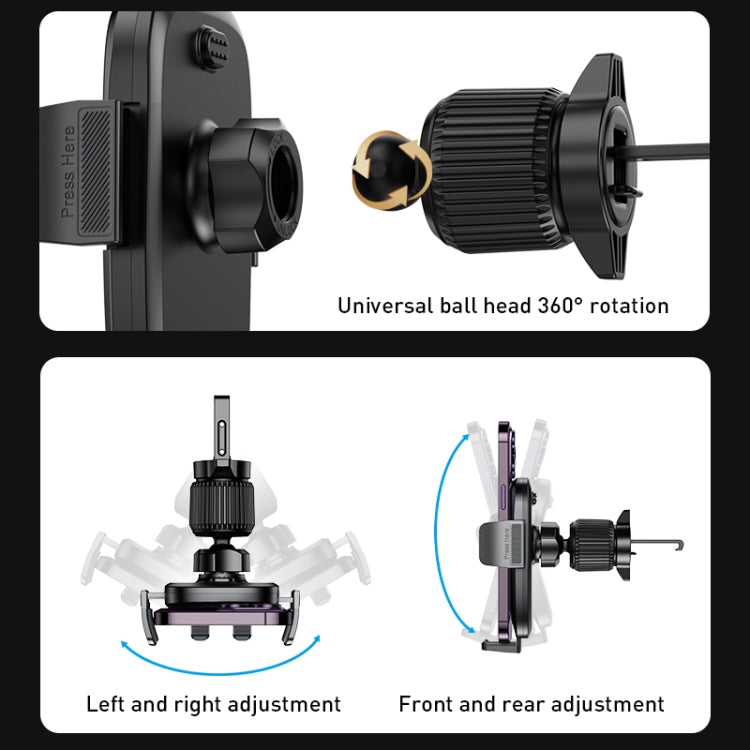 Yesido C241 Adjustable Car Air Vent Phone Holder