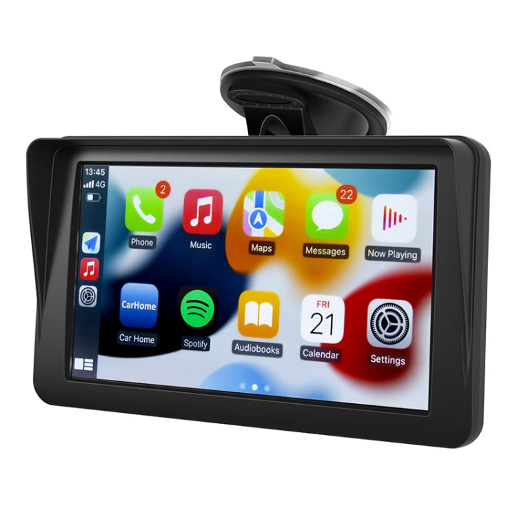 P701S 7 inch Portable Touch Display Wireless Car Navigator Smart CarPlay Bluetooth Reversing Image, P701S