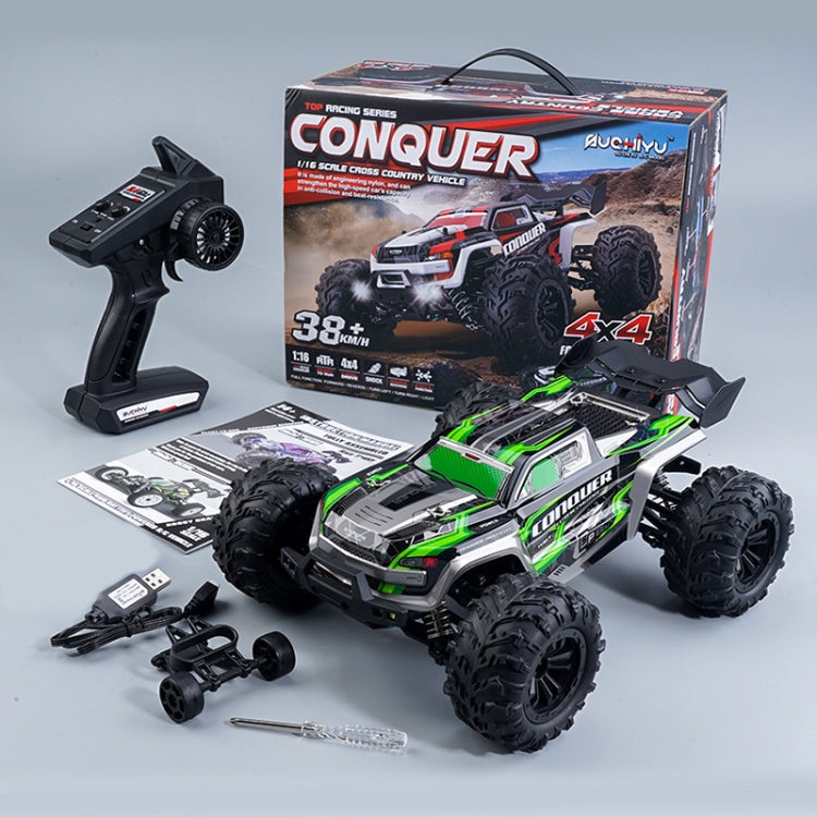 SCY-16102 2.4G 1: 16 Electric 4WD RC Monster Pickup Truck Car Toy, SCY-16102 / Green