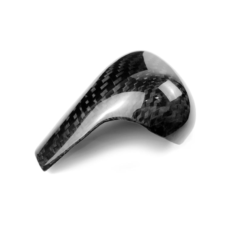 For Left Driving Universal Carbon Fiber Car Gear Shift Knob Modified Shifter Lever Knob for AUDI A4 / A5 / A6 / A7 / Q5 Q7, A7 / Q5 Q7