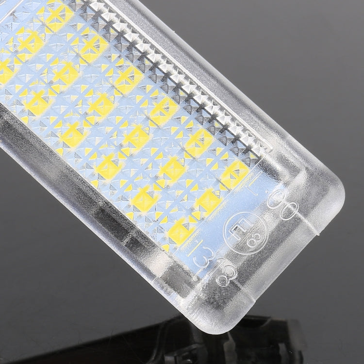 2 PCS DC12V / 1.5W / 6000K / 100LM Car Foot Nest Lights Footwell Lamp Seat Lamp 18LEDs SMD-3528 Lamps for Volkswagen, Car Foot Nest Lights