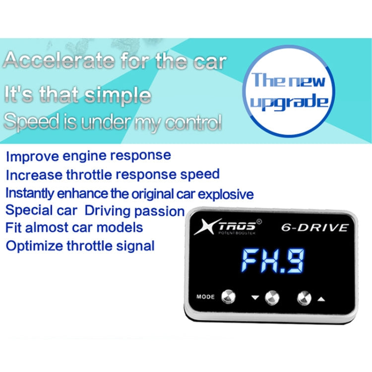 TROS TS-6Drive Potent Booster Electronic Throttle Controller for Porsche Carrera (991) 2011-2019, For Porsche Carrera (991) 2011-2019