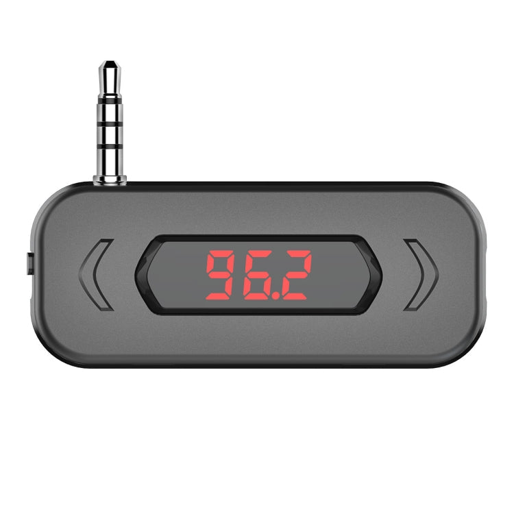 Doosl DSER116 Multifunctional Car FM Transmitter Wireless Music Receiver with 3.5mm Jack & LCD Display, Support Hands-free Call, DSER116