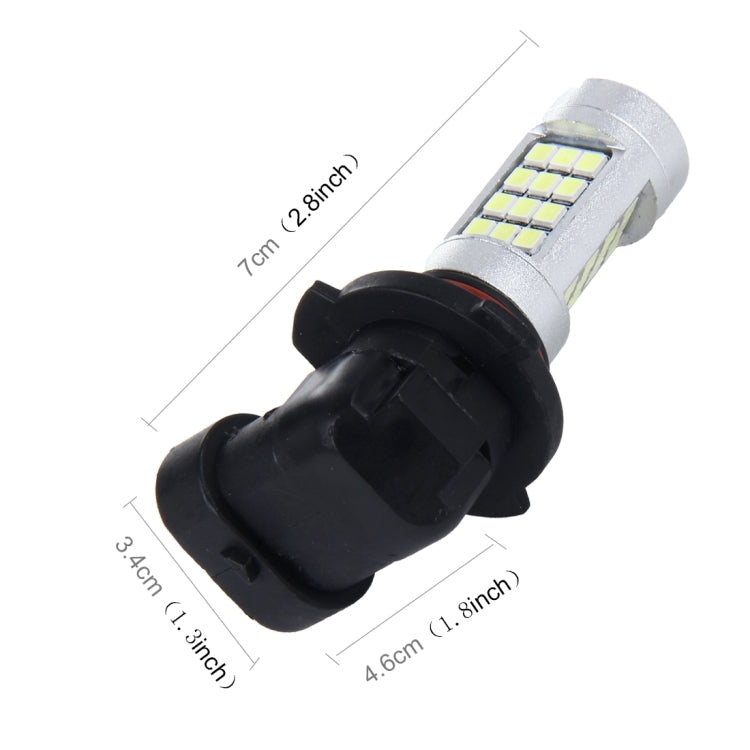 2 PCS 9005 10W 900LM 8000K 42 SMD-2835 LEDs Car Fog Lights, DC 12V(White Light), 9005