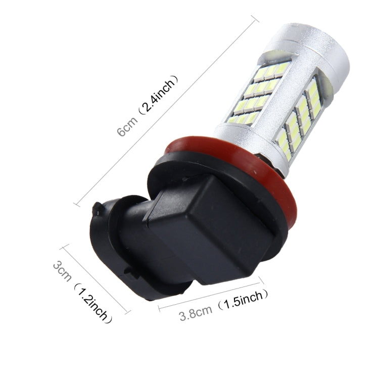 2 PCS H8/H11 10W 900LM 8000K 42 SMD-2835 LEDs Car Fog Lights, DC 12V(White Light), H8/H11