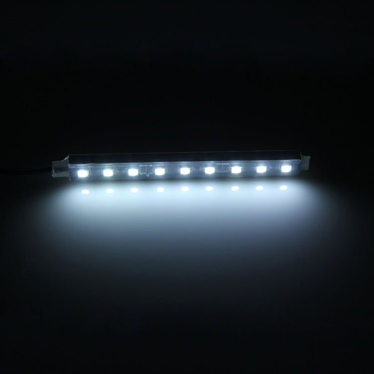 2 in 1 4.5W 18 SMD-5050-LEDs RGB Car Interior Floor Decoration Atmosphere Neon Light Lamp, DC 12V, 2 in 1 4.5W (White Light)