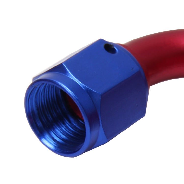 Pipe Joints 180 Degree Swivel Oil Fuel Fitting Adaptor Oil Cooler Hose Fitting Aluminum Alloy AN6 Curved Fitting Car Auto Accessories, 180 Degree AN6