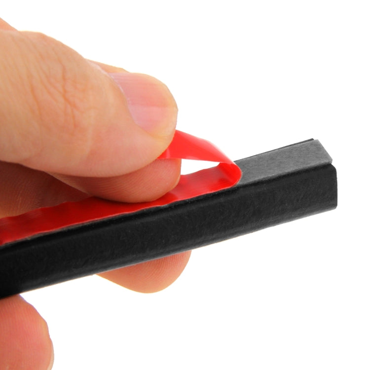Small D-shaped Car Noise Reduction Sealing Strip with Sticker, Length: 5m, Length: 5m Small D-shaped