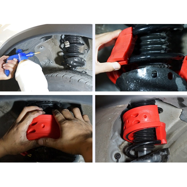 Pairs Car Auto B+ Type Shock Absorber Spring Bumper Power Cushion Buffer, Spring Spacing: 35mm, Spring Diameter: 160mm, B+Type(Spring Spacing: 38mm, Height: 72mm)
