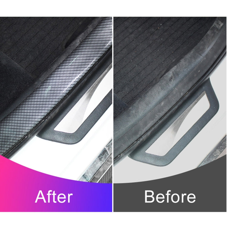 Universal Car Door Threshold Decoration Strip Decorative Sticker, Size : 7CM x 3M, Size : 7CM x 3M(Black)