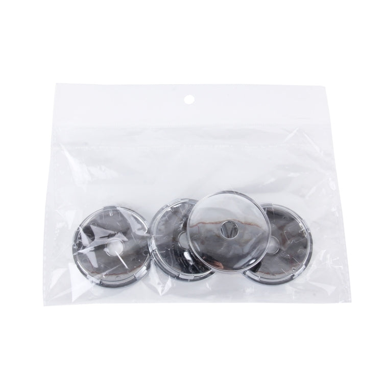 4 PCS Metal Car Styling Accessories Car Emblem Badge Sticker Wheel Hub Caps Centre Cover, Wheel Hub Caps D
