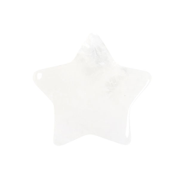 Clear Quartz Crystal Star in a Bag