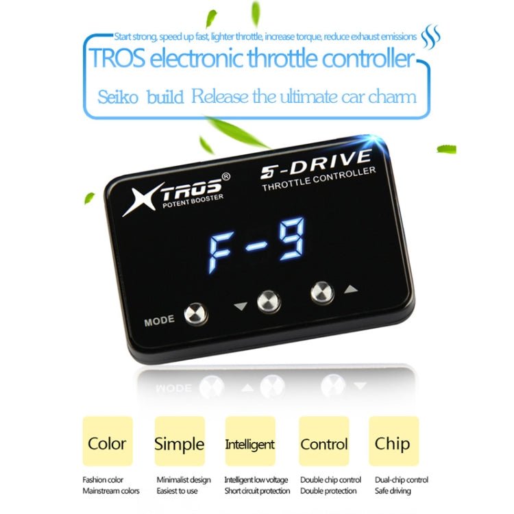 TROS KS-5Drive Potent Booster for Volkswagen Amarok 2010-2018 Electronic Throttle Controller, For Volkswagen Amarok