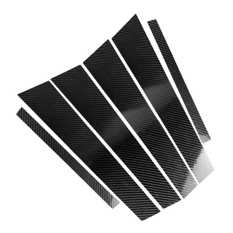Car Carbon Fiber B Column Decorative Sticker for BMW E90 2005-2012, For BMW E90