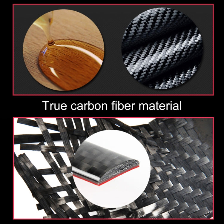 Car Carbon Fiber Headlight Switch Panel Decorative Sticker for Volkswagen Tiguan L 2019-2021, Low Configuration, Headlight Switch, Low Configuration