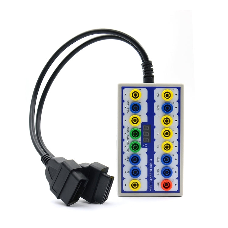 Car OBDII Protocol Detector Break Out Box, Break Out Box