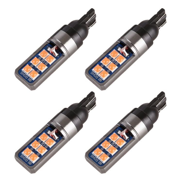 4 PCS T10 DC12V / 4W Car Clearance Light 12LEDs SMD-3030 Lamp Beads, 12LEDs SMD-3030 (Ice Blue Light), 12LEDs SMD-3030 (Blue Light), 12LEDs SMD-3030 (Pink Light), 12LEDs SMD-3030 (Green Light), 12LEDs SMD-3030 (Red Light), 12LEDs SMD-3030 (White Light)...