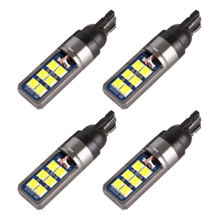 4 PCS T10 DC12V / 4W Car Clearance Light 12LEDs SMD-3030 Lamp Beads, 12LEDs SMD-3030 (Ice Blue Light), 12LEDs SMD-3030 (Blue Light), 12LEDs SMD-3030 (Pink Light), 12LEDs SMD-3030 (Green Light), 12LEDs SMD-3030 (Red Light), 12LEDs SMD-3030 (White Light)...
