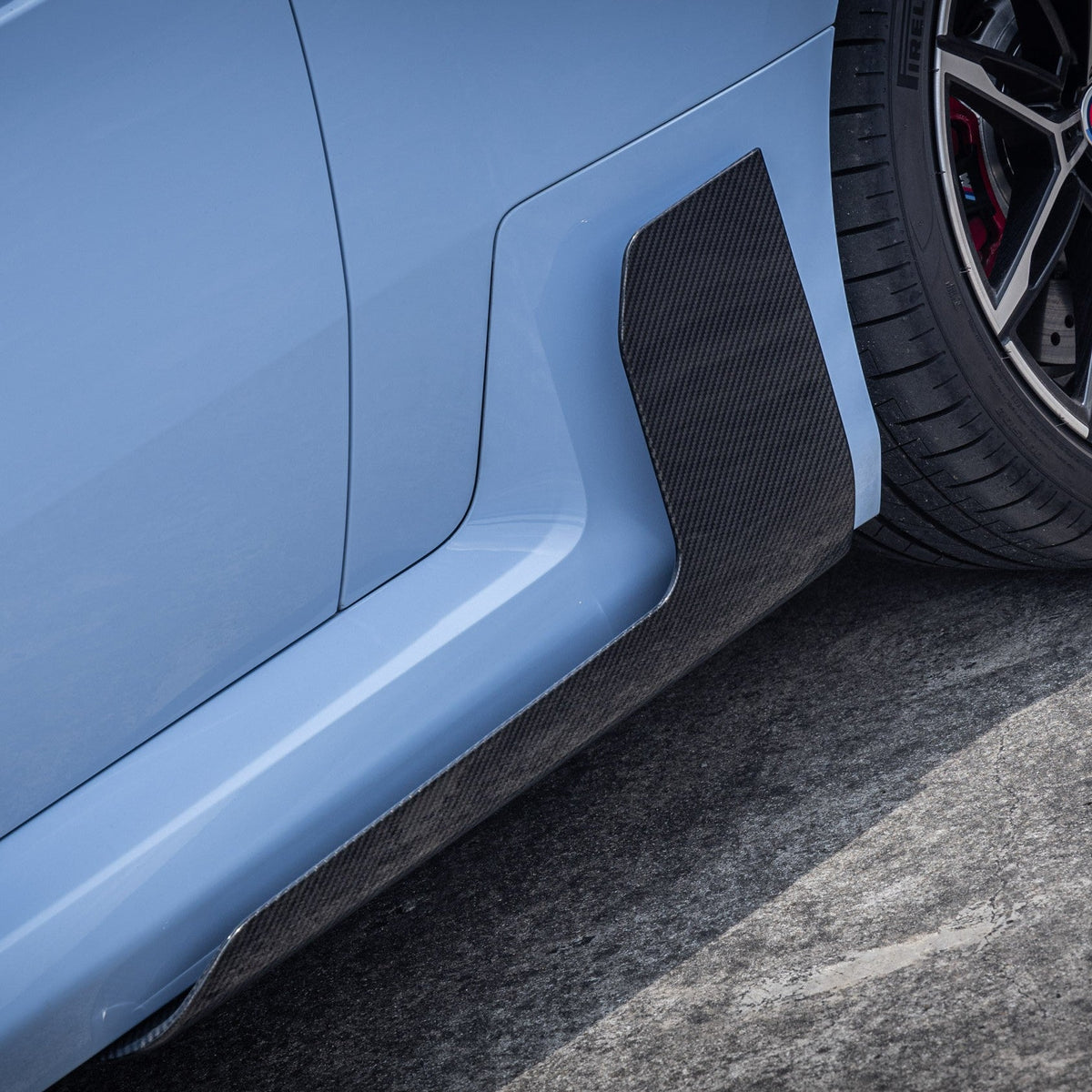 MP Style Pre-Preg Carbon Fibre Side Skirts for BMW G87 M2 23-Present