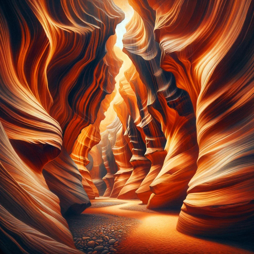 Canyon Passageways Canvas