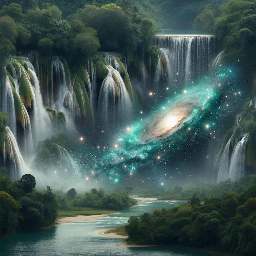 Celestial Falls Canvas