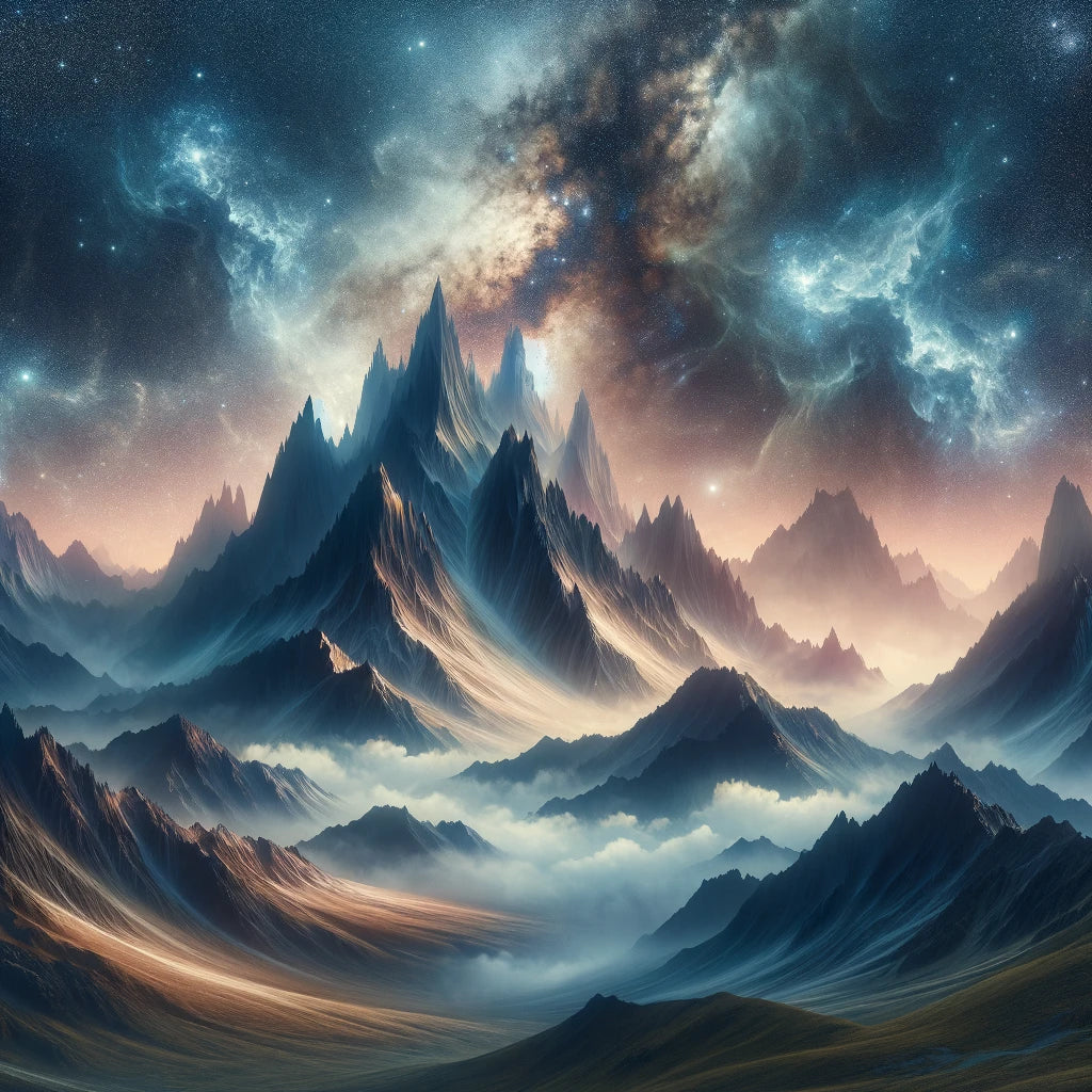 Celestial Peak Canvas