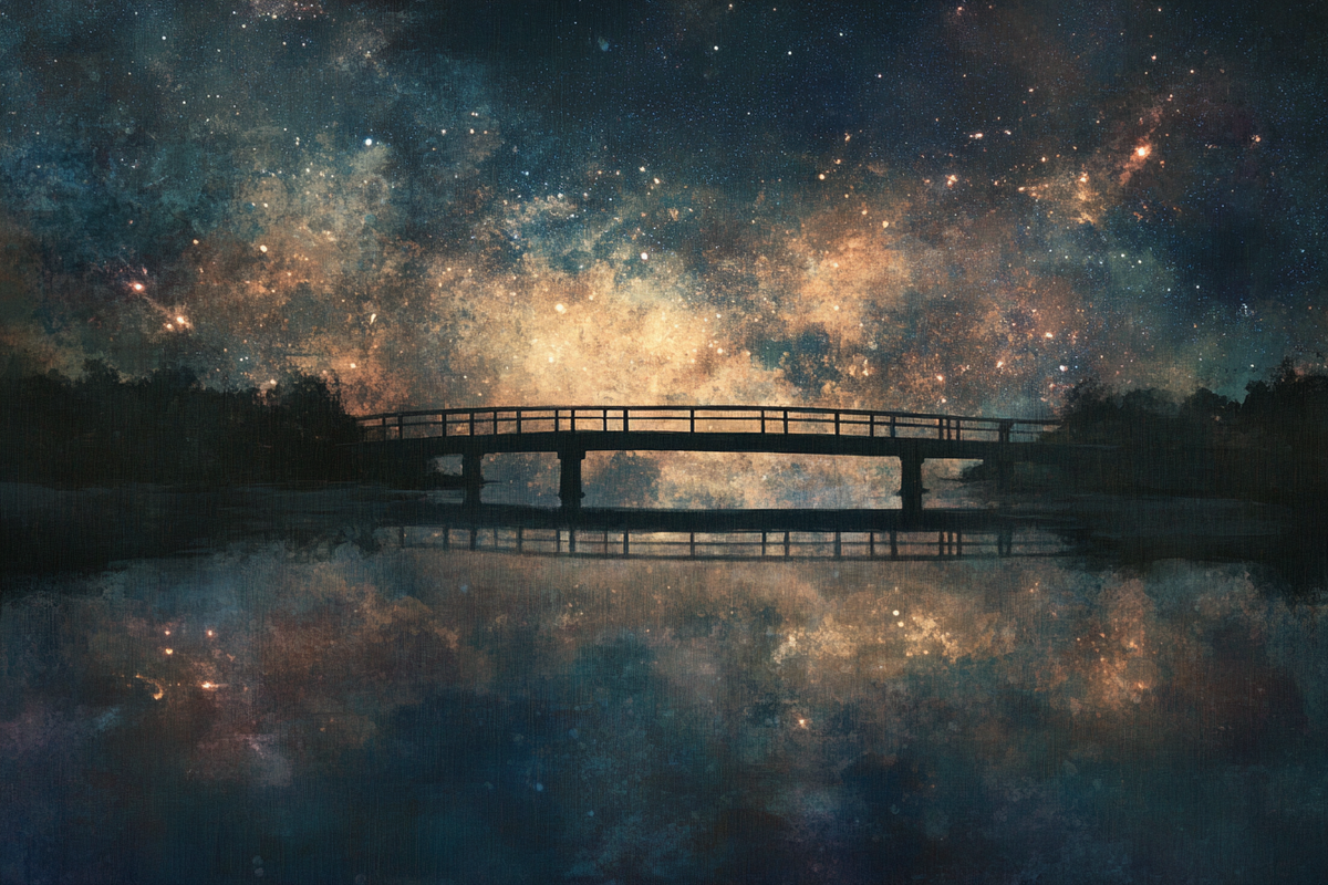 Celestial Reflection Canvas