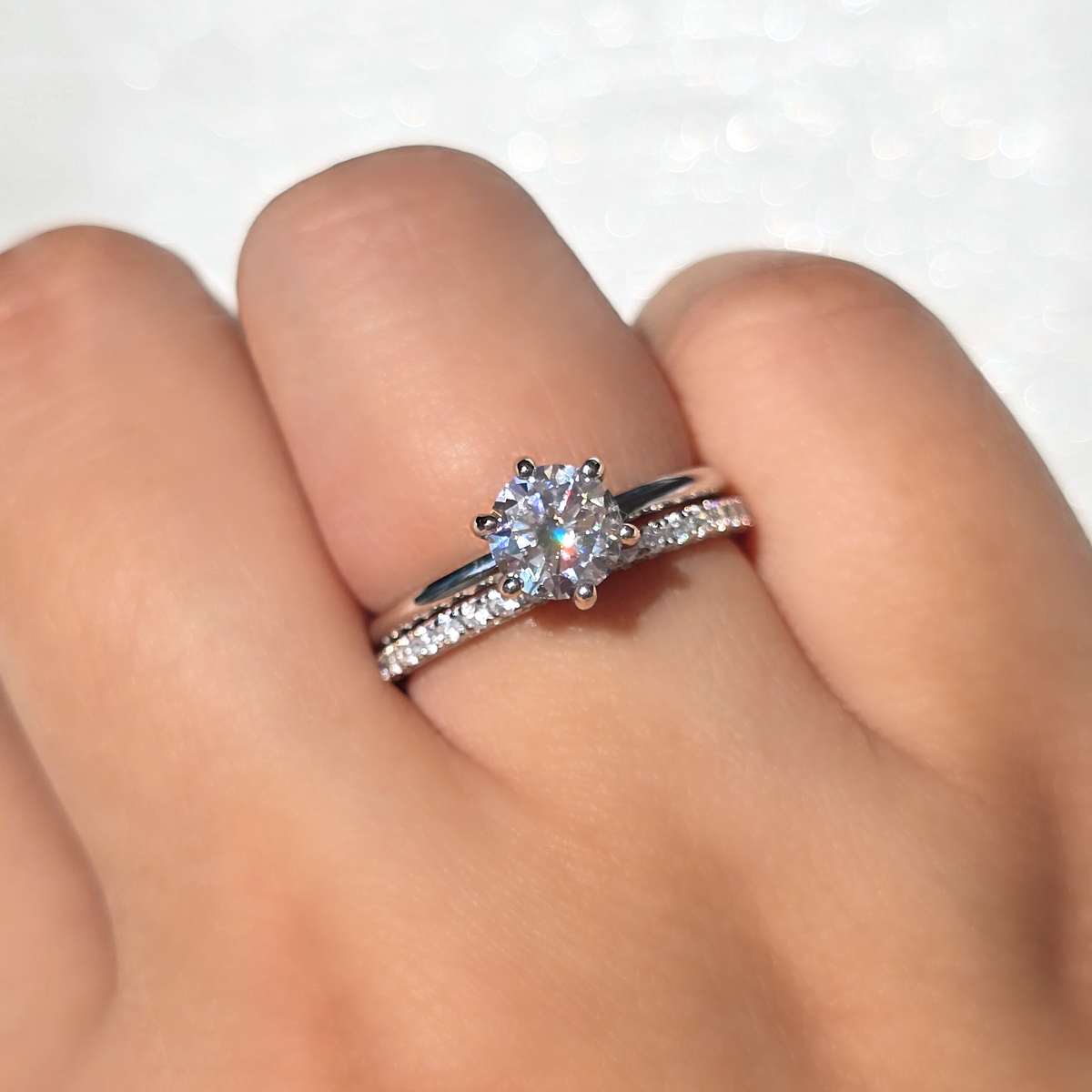 Classic Full Eternity Ring  (1.8 mm) in Sterling Silver