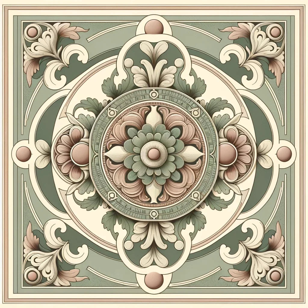 Classical Medallion Canvas