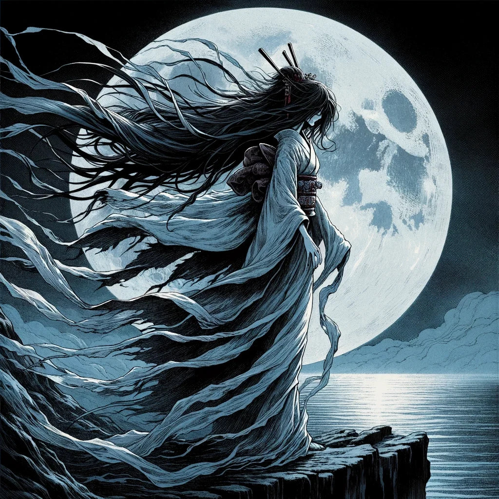 Cliffside Onryo Canvas