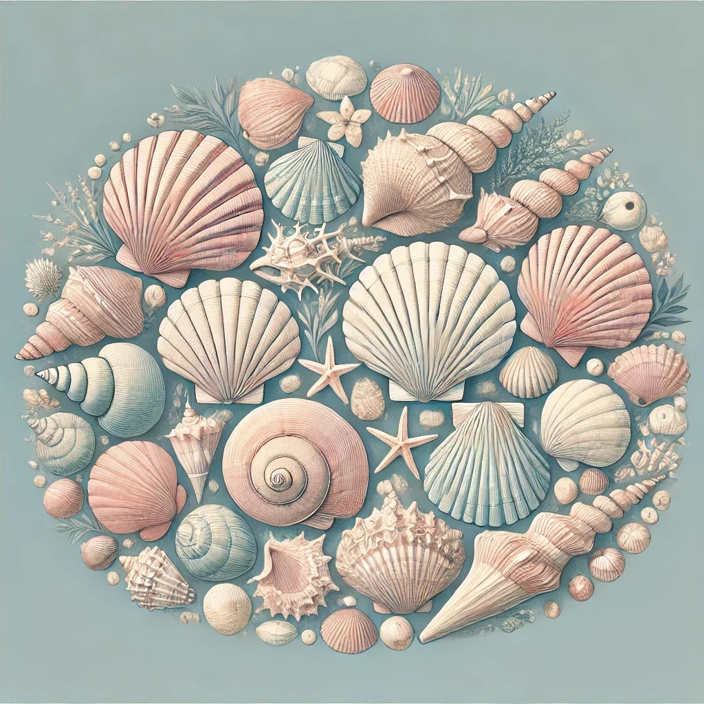 Coastal Treasures Canvas