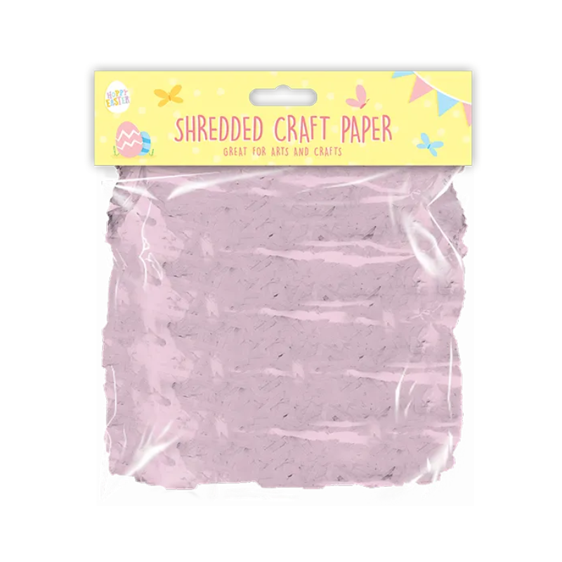 Easter Pink Shredded Craft Paper