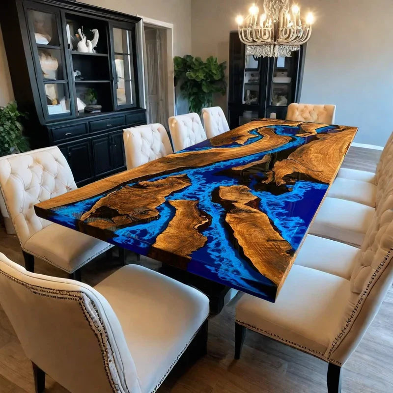 Olive Wood Slab for Epoxy Resin Tables, 110 x 70 cm