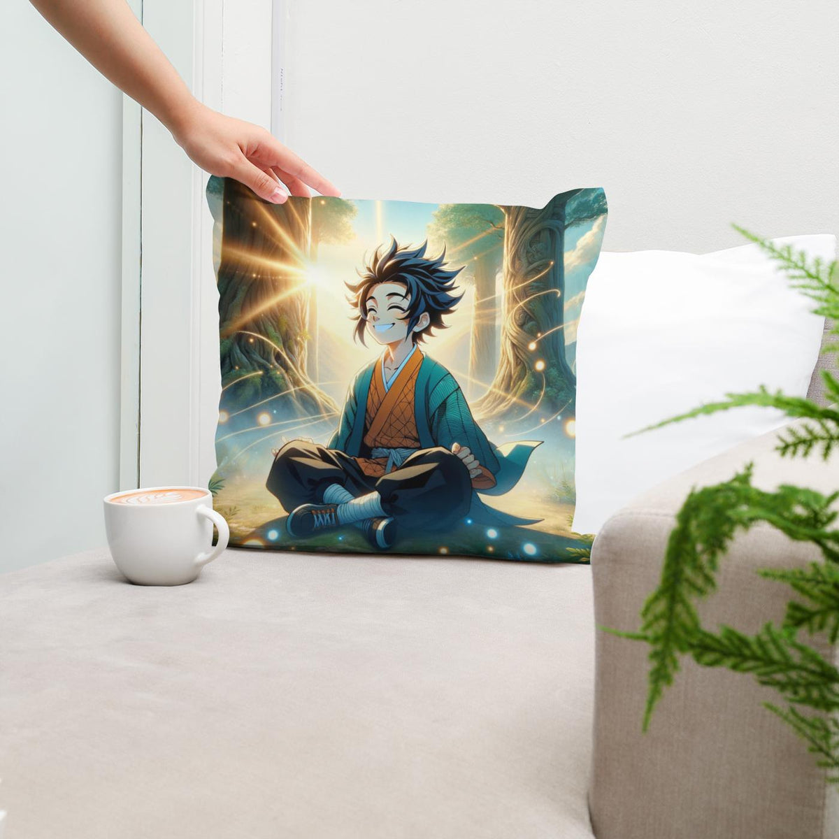 Dawn Warrior Cotton Cushion