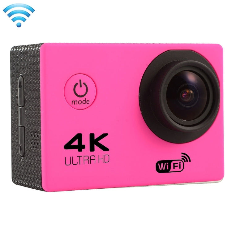 F60 2.0 inch Screen 170 Degrees Wide Angle WiFi Sport Action Camera Camcorder with Waterproof Housing Case, Support 64GB Micro SD Card, F60 (Yellow), F60 (White), F60 (Silver), F60 (Magenta), F60 (Blue), F60 (Gold), F60 (Black)