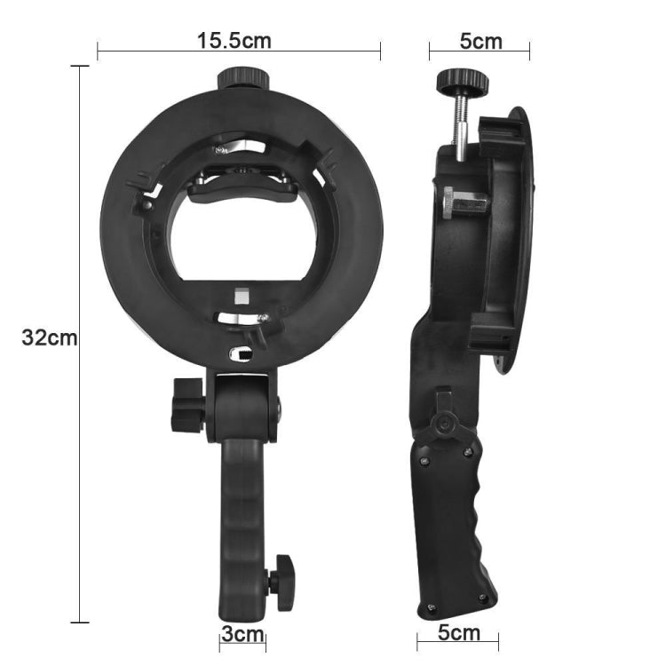 S Type Portable Top Flash Bracket, S-Bracket