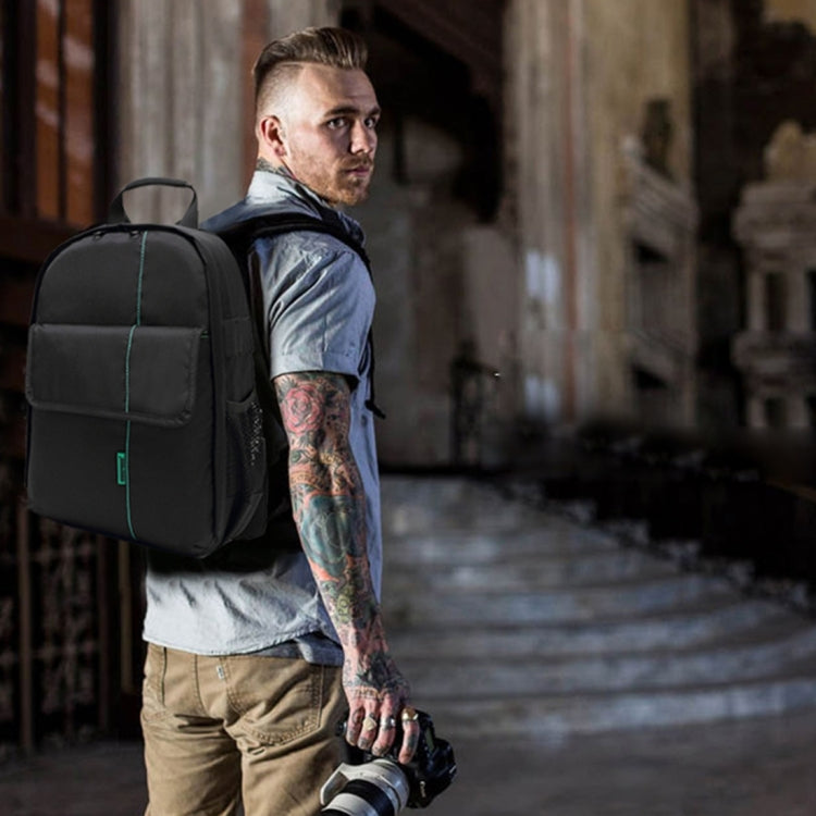 INDEPMAN DL-B013 Portable Waterproof Scratch-proof Outdoor Sports Backpack Camera Bag Phone Tablet Bag for GoPro, SJCAM, Nikon, Canon, Xiaomi Xiaoyi YI, iPad, Apple, Samsung, Huawei, Size: 26.5 * 12.5 * 33 cm