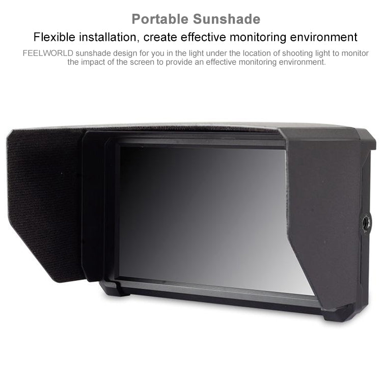 FEELWORLD F6 1920x1080 5.5 inch IPS Screen HDMI 4K Camera Field Monitor, F6