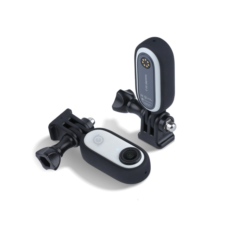 Plastic Protective Frame Mount Cage with Tripod Base Adapter for Insta360 GO 2, For Insta360 GO 2