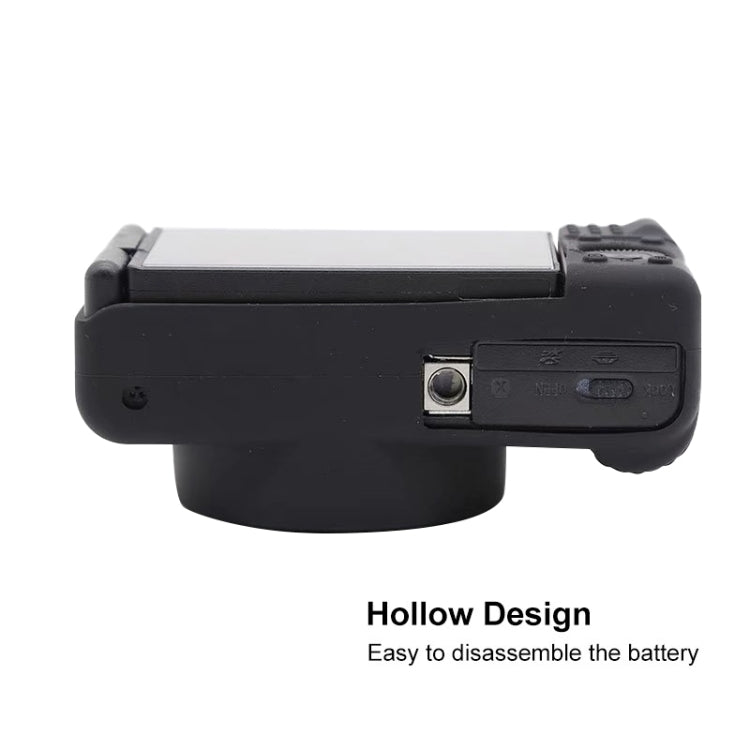 Soft Silicone Protective Case for Sony ZV-1, For Sony ZV-1