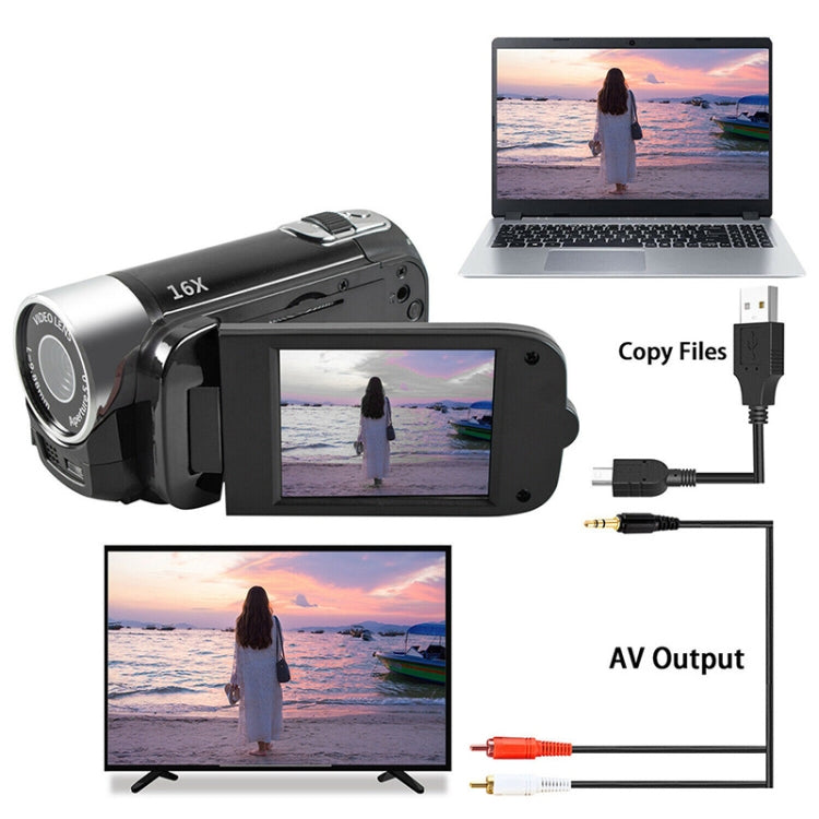 16X Digital Zoom HD 16 Million Pixel Home Travel DV Camera, AU Plug, AU Plug