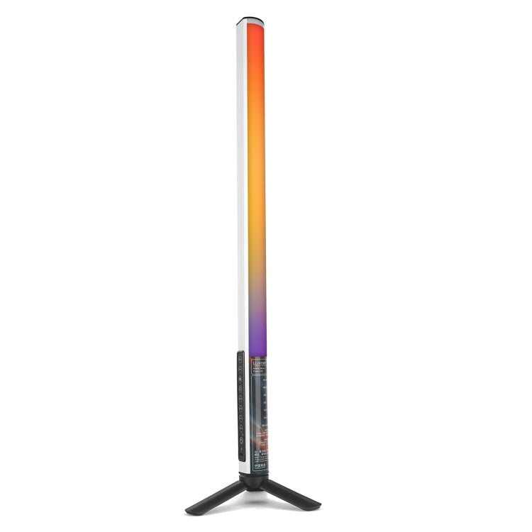 LUXCeO Mood1 50cm RGB Colorful Atmosphere Rhythm LED Stick Handheld Video Photo Fill Light, No Tripod, 50cm